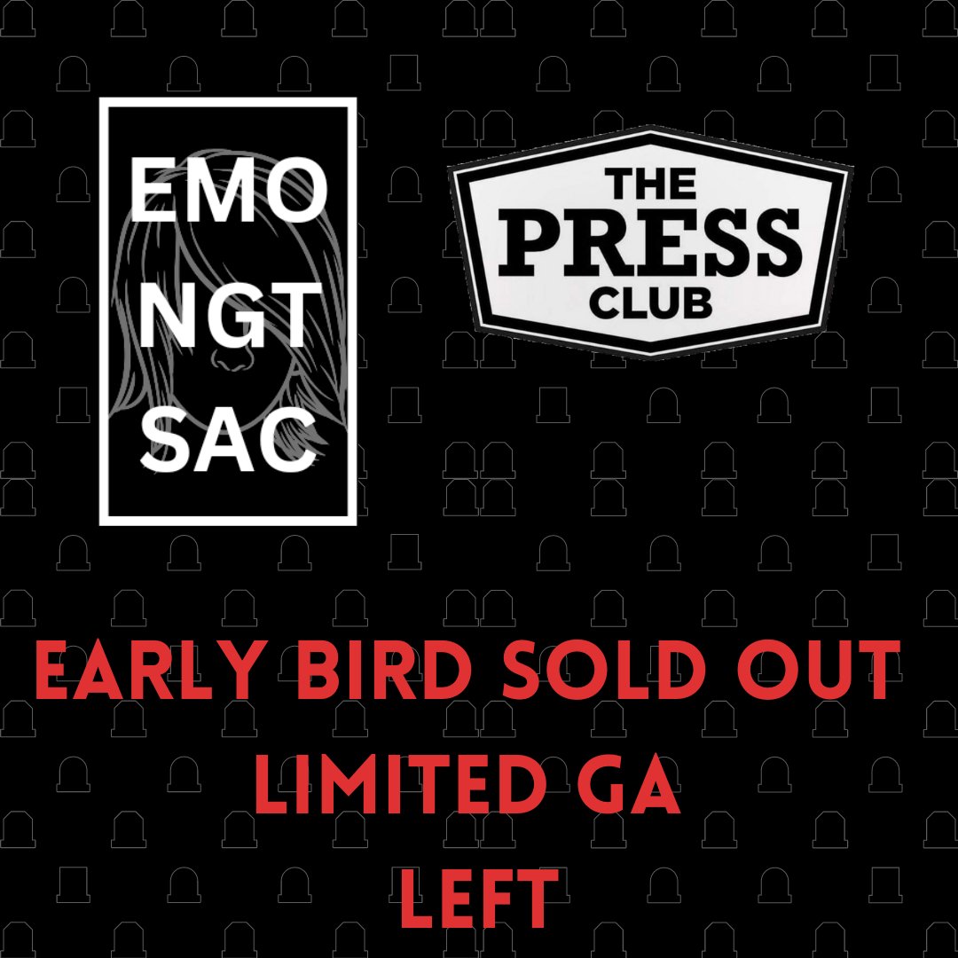 emonightsac's tweet photo. A little over 2 weeks until we debut at our new home at the Press Club in Sacramento and tickets are going FAST... get them while you still can from  https://t.co/r1hZEnsUrA https://t.co/veJnkpzQ31