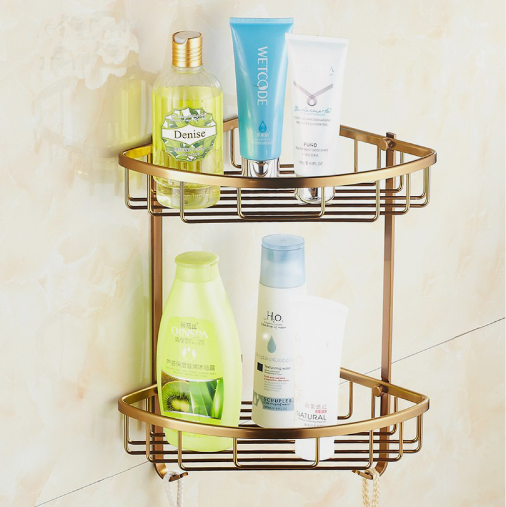 SaucerMy's tweet photo. Mediterranean Design Two Layer Metal Bathroom Shelf #interior #luxury https://t.co/xMzJFT5Tnc https://t.co/p43PmJwulj