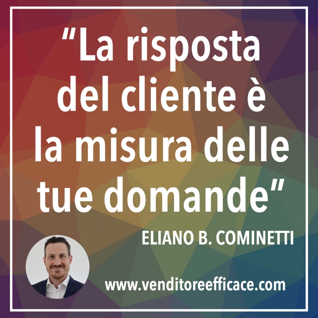 VenditoreEff's tweet photo. #FrasiDiValore di Eliano B. Cominetti:

“La risposta del cliente è la misura delle tue domande”

scopriamo assieme di cosa si tratta”

🎧  ASCOLTA IL MIO COMMENTO SU:

📌 SPOTIFY: https://t.co/NV6D9lZPaG

📌 APPLE PODCAST:
 https://t.co/9uxTO6ApGq https://t.co/YELHfLL1P2