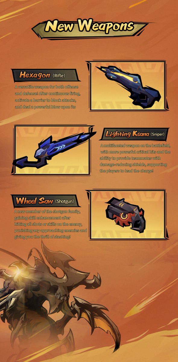 Gunfire Reborn on Twitter "Gunfire Reborn Mobile Update PreviewApril 26 Paid hero Xing Zhe is