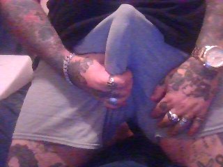 On live for a bit....I def have a monster load of cum that I need to drop from my big pierced cock..