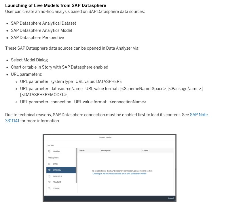 xjhacking's tweet image. Nice, SAP Datasphere views are now supported in SAC Data Analyzer as well: #SAPAnalyticsCloud #SAPDatasphere