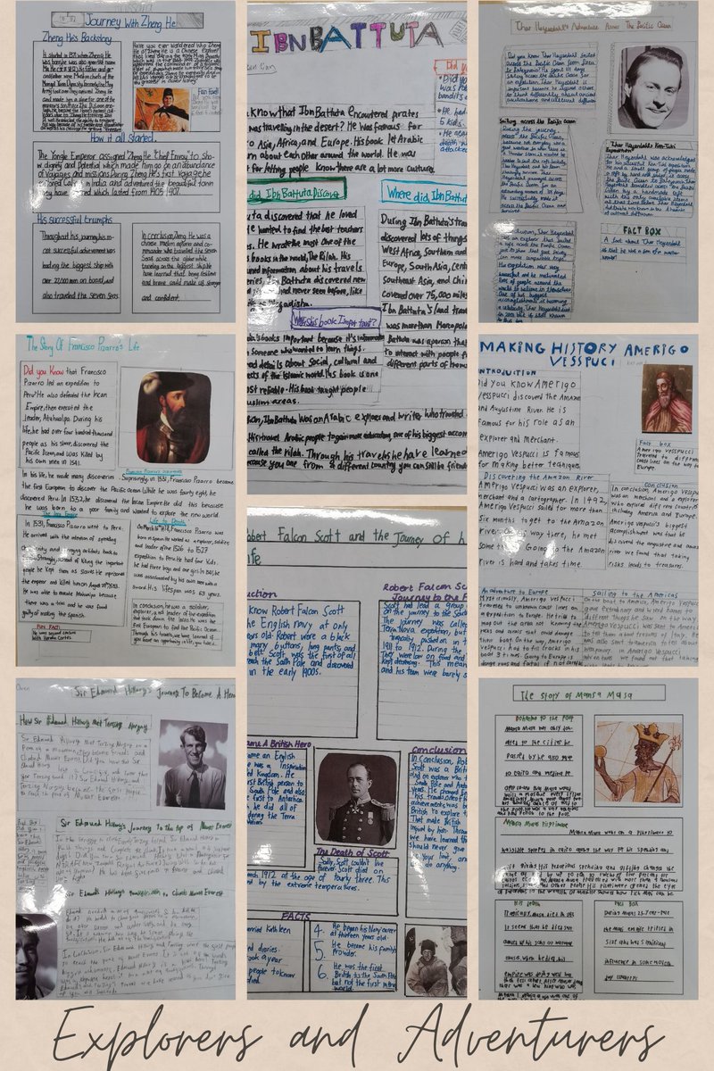 ShumitaR's tweet image. Our Year 4 students have been hard at work over the past few weeks, writing non-chronological reports on #ExplorersandAdventurers from around the world  as part of our International Mindedness school mastery and IPC unit of enquiry. 

#his_learning @HELPISKL @The_IPC