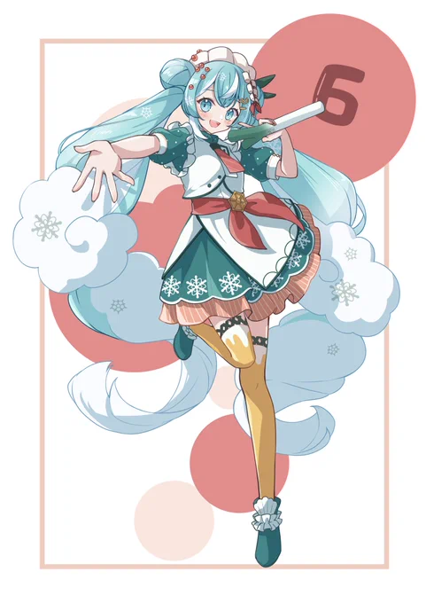 #雪ミク20246番ちゃん 