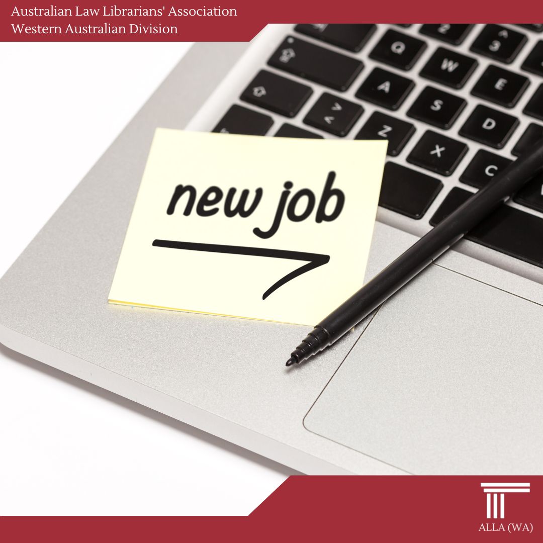 The latest edition of Seeking a Shelf Change is available now on the ALLA (WA) Blog. Perhaps your next #dreamjob is there?
allawa.blogspot.com/2023/04/JobOpp…