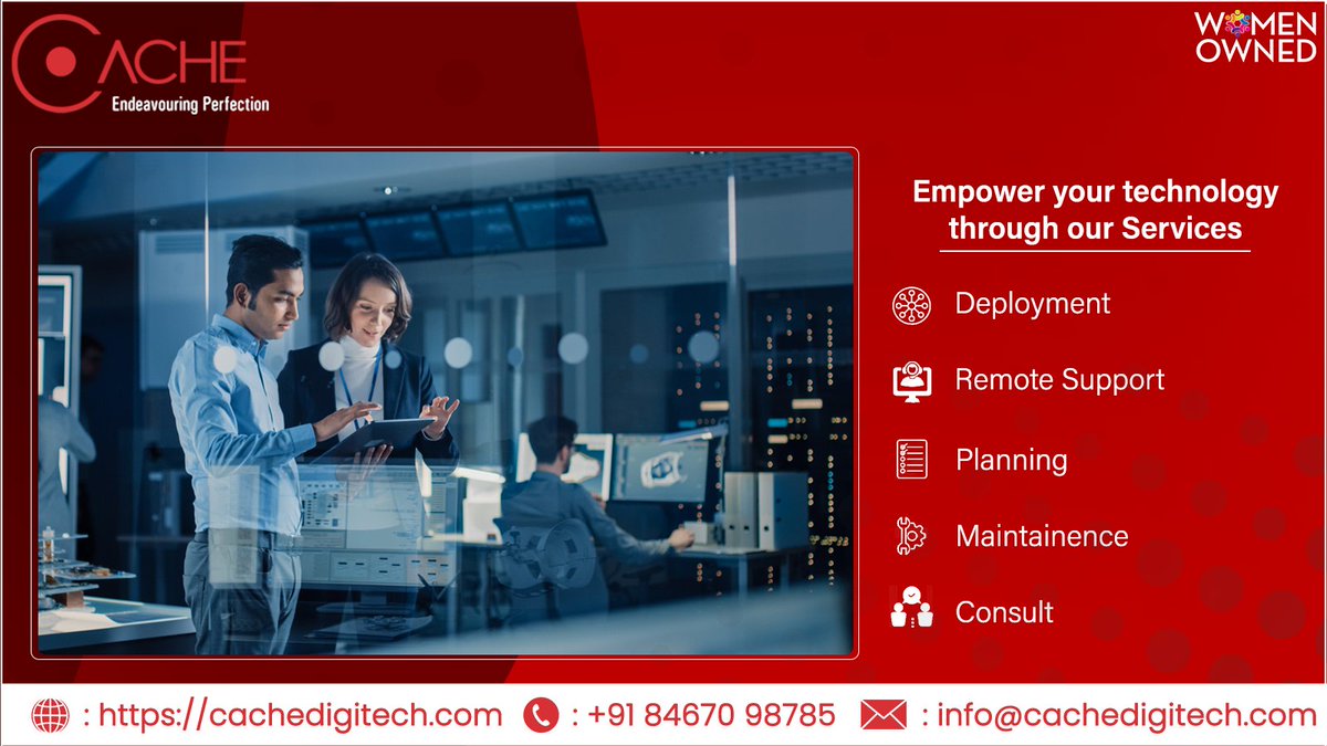 digitech_cache's tweet photo. Managing #technology giving you a headache? Let us be your #IT remedy. Our expert support #team is here to assist you every step of the way.
#cachedigitech #cachetechnologies #manageditservices #itinfrastructure #datacentersolutions #itinfrastructuremanagement #remotesupport https://t.co/bM6cVAmQo5