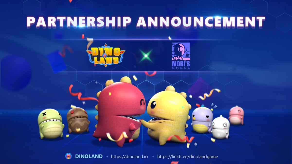 📣DINOLAND X MORI'S SHELL📣

💥 Dinoland is in partnership with <a href="/MorisShell/">Mori's Shell - A Web3 AI Training Lab 🎮</a> - A Web3 AIGC Intelligence-Fi game!

🎁On this notable occasion, Mori's Shell will commemorate the event by providing 100 Pre-test slots solely to Dinozens
👉🏻 Find out at: taskon.xyz/campaign/detai…