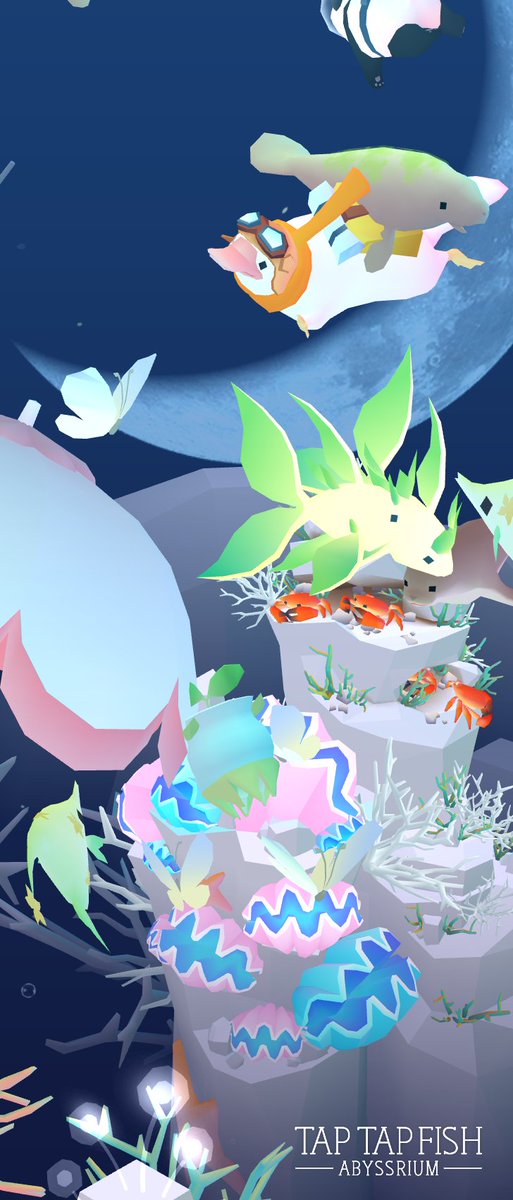 CyacyaKopa's tweet photo. 私のリーフ・エンゼルフィッシュ:) 
#taptapfish
Download: https://t.co/8o3hK9IKZ4 https://t.co/UmKawG0BkT