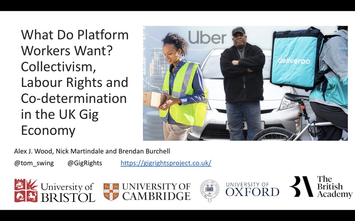 Alex J. Wood (@tom_swing) on Twitter photo Excited to be presenting fresh analysis of the <a href="/GigRights/">Gig Rights Project</a> Survey data that me Nick Martindale and <a href="/BrendanBurchell/">BrendanBurchell</a> have been working on <a href="/ilpcnews/">ILPC</a>
9-10:30am Thursday Conference Room 3. #ilpc2023 Excited to be presenting fresh analysis of the <a href="/GigRights/">Gig Rights Project</a> Survey data that me Nick Martindale and <a href="/BrendanBurchell/">BrendanBurchell</a> have been working on <a href="/ilpcnews/">ILPC</a>
9-10:30am Thursday Conference Room 3. #ilpc2023