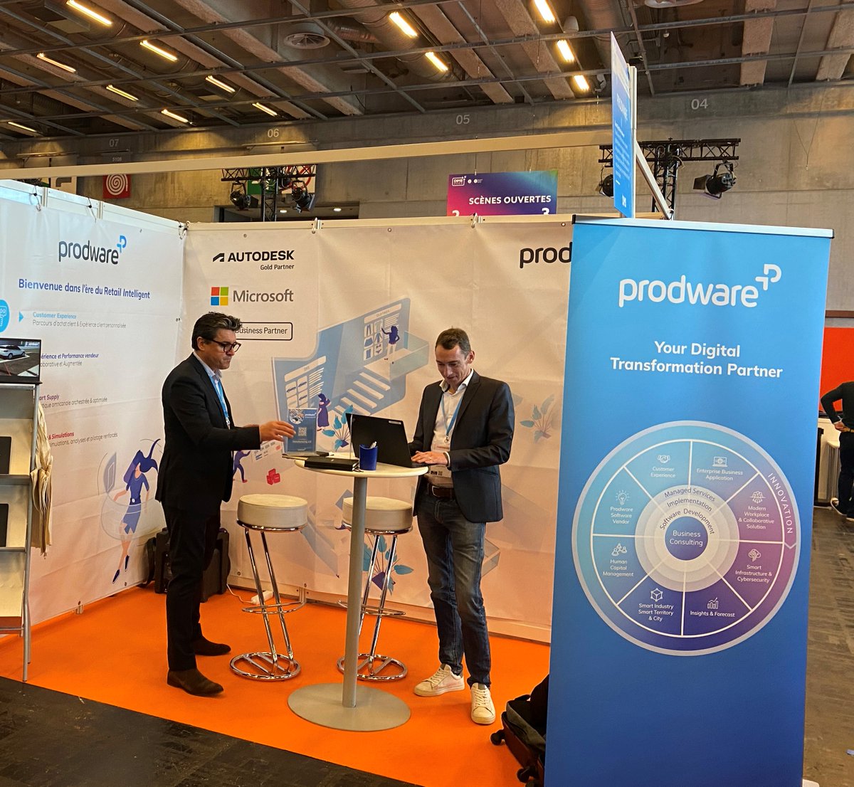 ProdwareGroup's tweet image. Salon DIMS - C&apos;est parti pour une deuxième journée dédiée à l&apos;innovation !
Retrouvez nos équipes au rendez-vous annuel de l&apos;IMA - Innovation Makers Alliance et participez à des conférences, des workshops et des démonstrations. 
➡Inscrivez-vous ici : okt.to/EDvHI7
