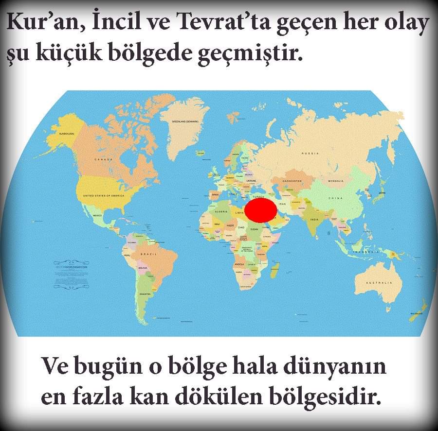 Trilyonlarca galaksi yaratmış ama şu kırmızı bölge haricindeki hiçbir yerden haberi yok...