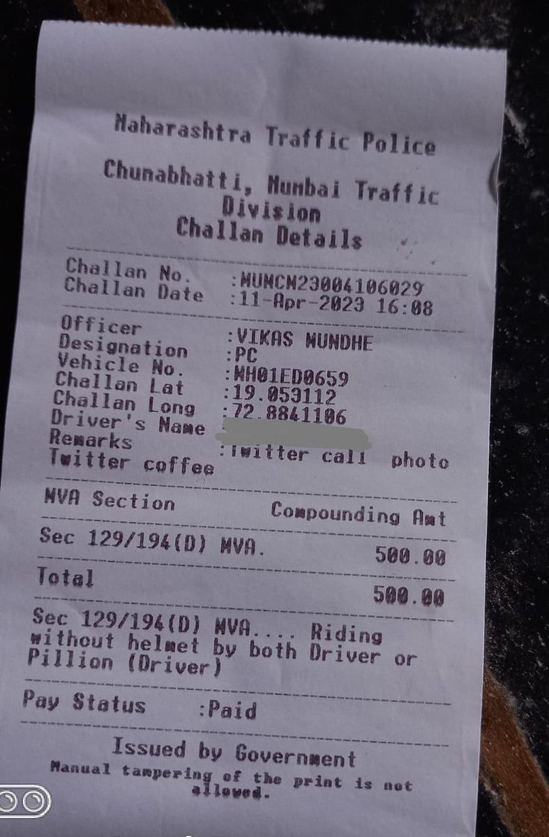 Mumbai Traffic Police tweet media