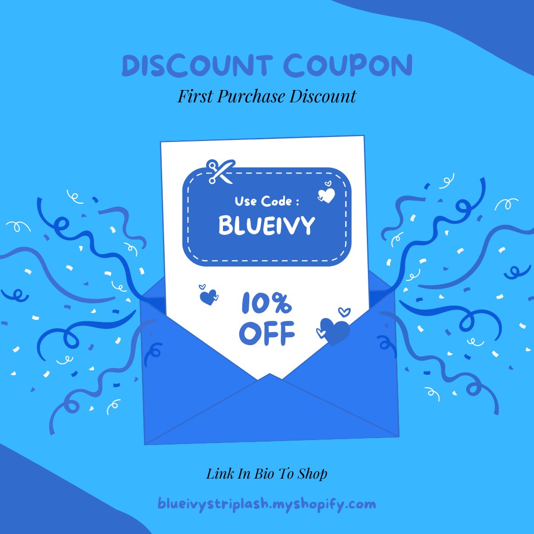 blueivysb's tweet photo. 𝗥𝗘𝗠𝗜𝗡𝗗𝗘𝗥‼️
For every first customer you get 10% off with the discount code BLUEIVY 😍
•
•
•
•

 #discount  #deal  #sweepstakes  #contestalert  #sales  #smallbiz  #onlyforfun  #loool  #offer  #threesome  #sexyshop  #lool  #justlove  #eyelashextensions  #lashextensions https://t.co/MPT76np8uj