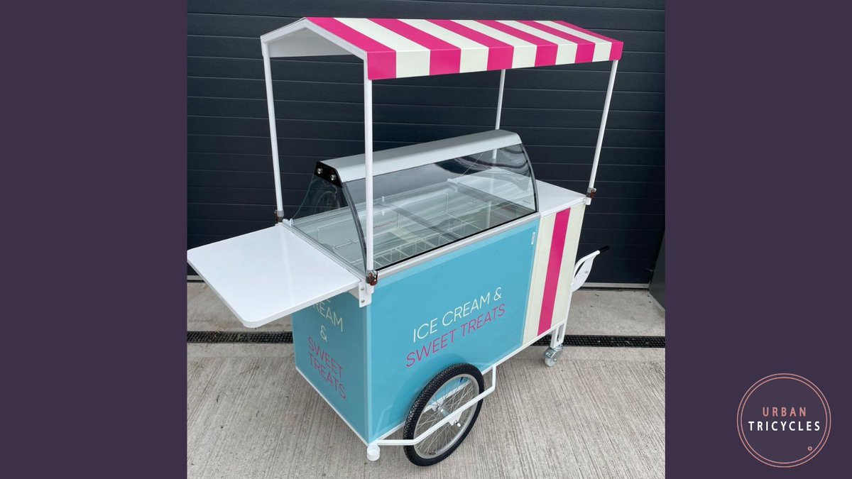 Urbantricycles1's tweet photo. Take your business to the next level and enjoy the sweet taste of success!
Visit https://t.co/sUFIY0dqaH
#coolercart #coolercarts #mobilevending #promotion #marketing #madeinbritain #mobilebar #cargobikes #bespoketrikes #PR #events #forhire #humpday #icecreammarketing https://t.co/I6IkOn1qIw