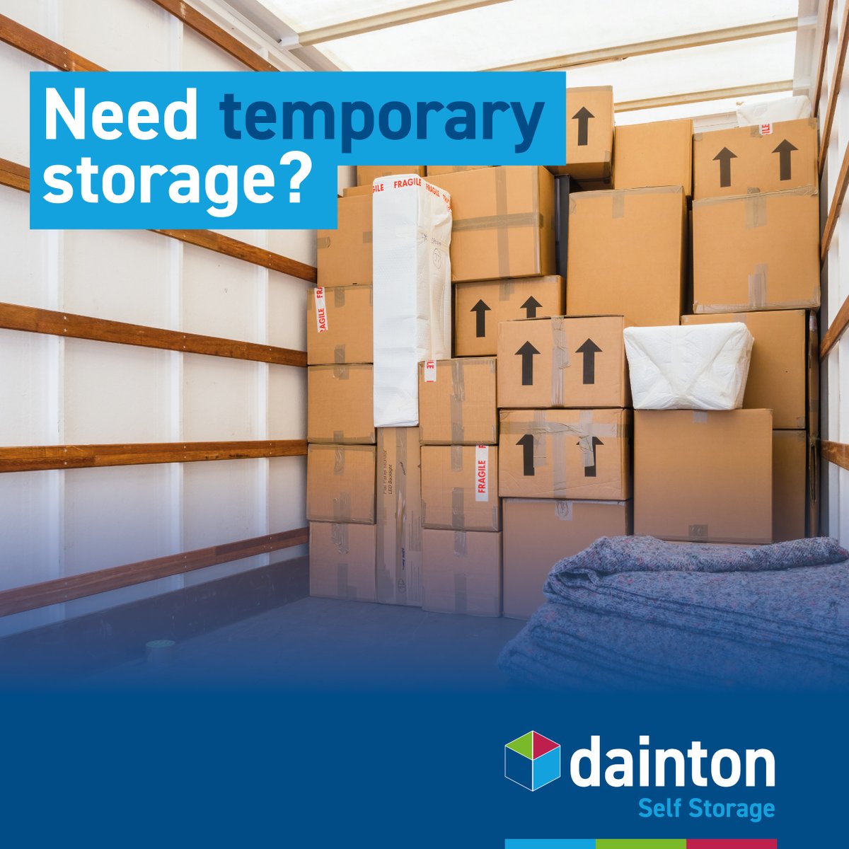 Whether you're moving house or renovating, our storage units provide a safe and convenient space to store your household belongings.  

Send us a message with your requirements. We're here to help.

#DaintonSelfStorage #HouseMove #TemporaryStorage