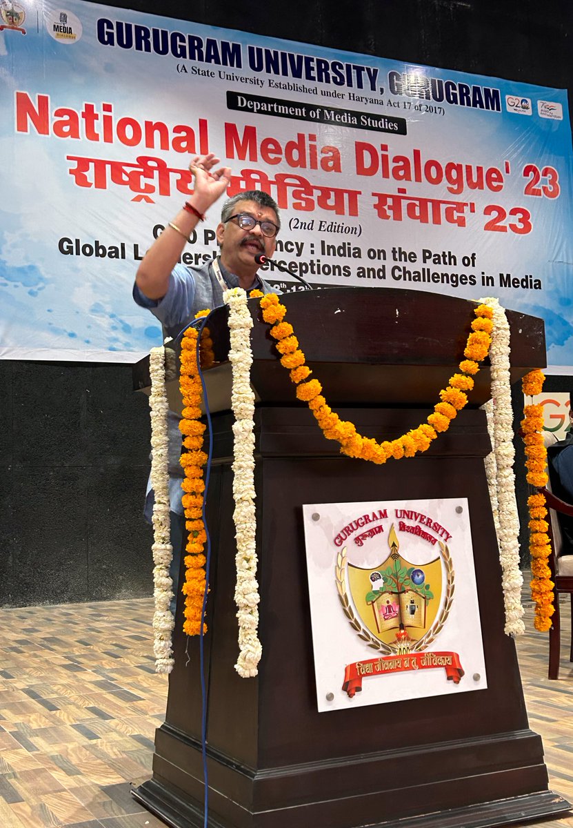Media Studies Gurugram University (@mediastudiesggu) on Twitter photo “Fake News is the biggest Fake Narrative” - <a href="/prafullaketkar/">prafulla ketkar 🇮🇳</a> Ji
<a href="/gurugramuniver1/">Gurugram University (GUG)</a>
<a href="/g20org/">G20 South Africa</a>
#Gurugramuniversity
#NationalMediaDialogue “Fake News is the biggest Fake Narrative” - <a href="/prafullaketkar/">prafulla ketkar 🇮🇳</a> Ji
<a href="/gurugramuniver1/">Gurugram University (GUG)</a>
<a href="/g20org/">G20 South Africa</a>
#Gurugramuniversity
#NationalMediaDialogue