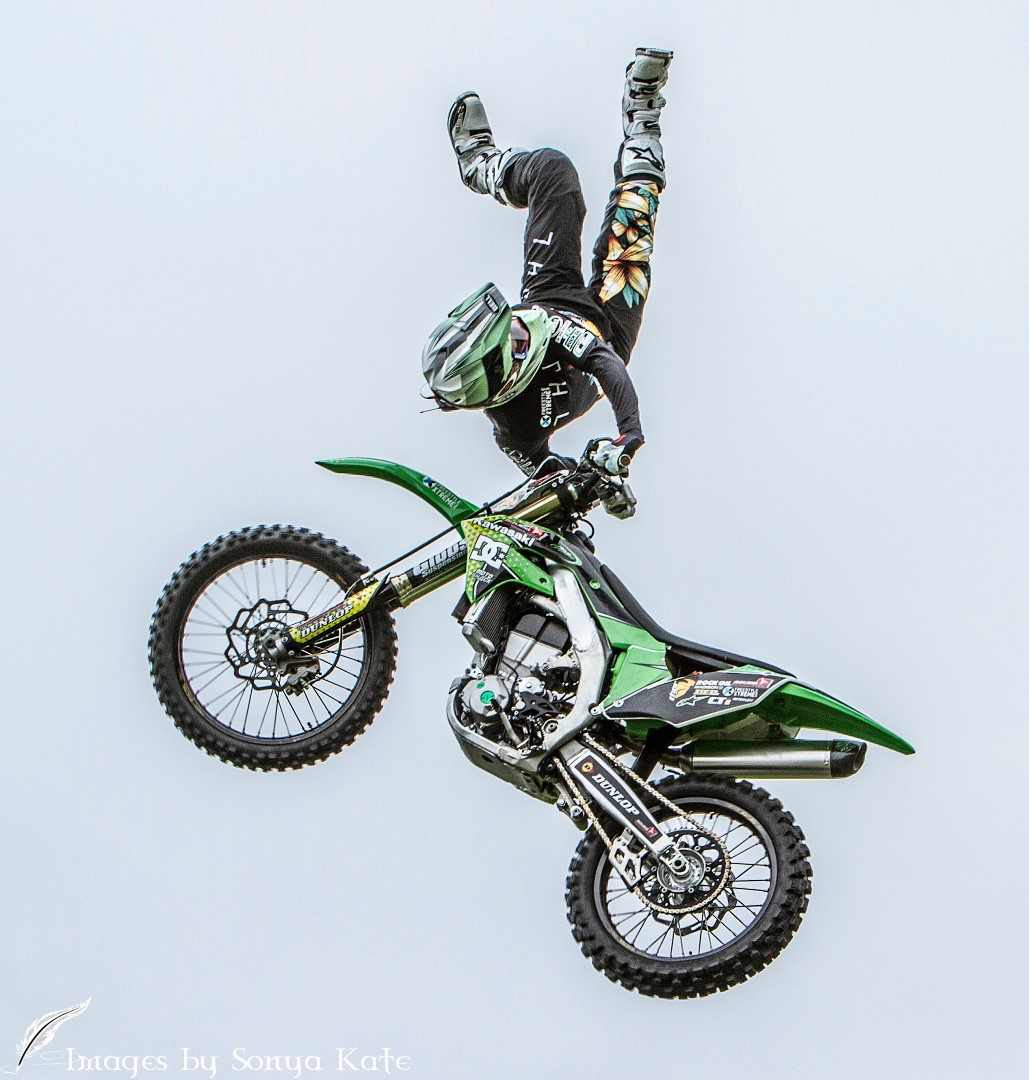 Prepare to be amazed! Headlining the Main Arena this year are <a href="/jamiesquibb/">jamie squibb</a> team. They will be performing twice per day on both Sat 22nd &amp; Sun 23rd!

The Squibb Freestyle Team will jump their motorcycles 40 feet high in the air over a distance of 75 feet and whilst airborne will p