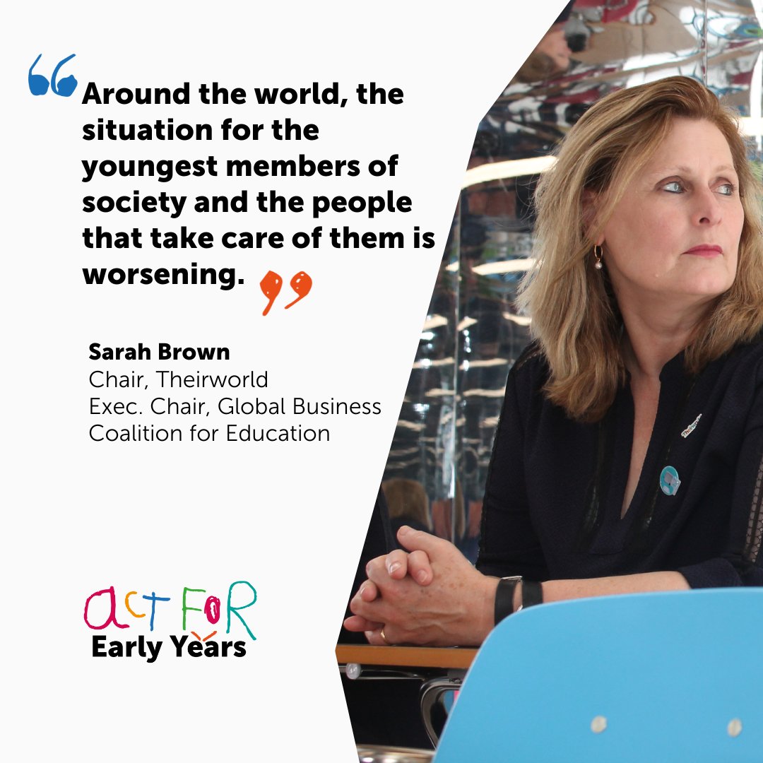 New @Theirworld report makes the case for a global revolution in how the youngest children are provided for (research from @HallandPartners). Please join us to demand the change that the under-fives deserve. You can join the campaign to #ActForEarlyYears 

actforearlyyears.org/report/