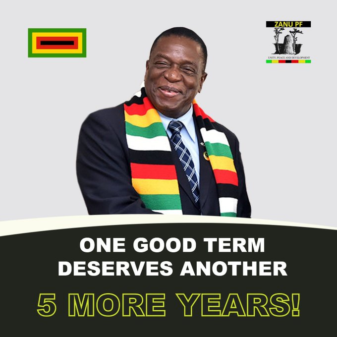 VulindlelaNdab2's tweet photo. Tose dzvamu-tose dzvamu kuna #ED!
One good term deserves another #RegisterToVote4ED in the coming 2023 Harmonised Presidential Elections @Mug2155 @Lloyd_moyo1 @dereckgoto @zanupf_patriots @ZapuPublicity @mthwakazi_mrp https://t.co/bg4FJh6pkd
