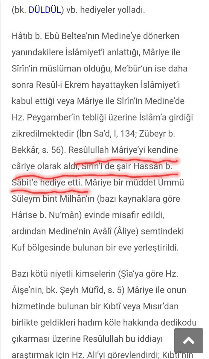 Funkhuuuu's tweet photo. @LeylaTrkeli @okaymtn @PalaBiyikRak84 Evet Peygamberine iki köle hediye ediliyor. Birini gidip başkasına hediye ediyor. Diğerini de hamile bırakıp ümmuveled statüsüne yükseltiyor. İnandığın Kuran'ın "tefsirinden" bir alıntı yapmak istedim. https://t.co/TwfL5Fyjsv
