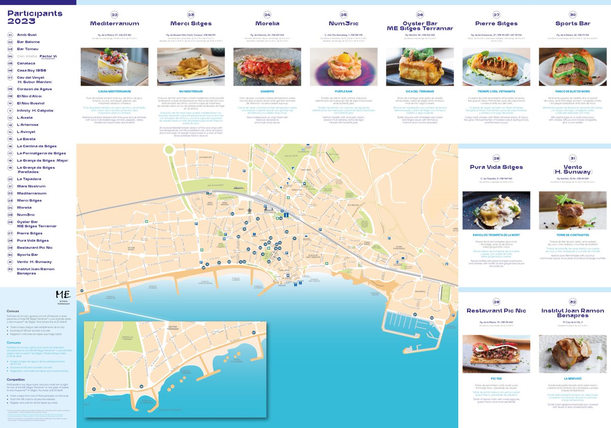 Ja ho tenim aquí 😃

gremihs.com/sitges/sitges-…

Compte enrere que demà comença <a href="/sitgestapatapa/">Sitges Tapa a Tapa del 20 al 30 de Novembre 2025</a> 

<a href="/Gastronosfera/">Gastronosfera</a> <a href="/EstrellaDammCat/">Estrella Damm Cat</a> <a href="/iesjrbenapres/">IJRBenaprès</a> 
<a href="/AjSitges/">Ajuntament de Sitges</a> <a href="/TurismeDeSitges/">Turisme de Sitges</a> 

<a href="/gerenciafihr/">FIHRT</a> <a href="/lecodesitges/">L’Eco de Sitges</a> <a href="/radiomaricel/">Ràdio Maricel de Sitges</a> <a href="/canalblau/">Canal Blau</a> <a href="/FegpComunicacio/">FEGP</a> <a href="/eixdiari/">Eix Diari</a> <a href="/NodeGarraf/">Node Garraf</a>