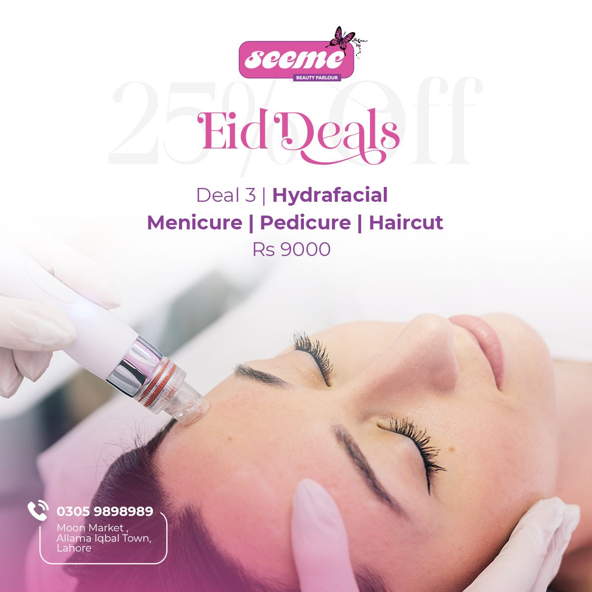 Seemeoffical's tweet photo. #seemebeautyparlour #Eid2023 #beauty #moonmarket #iqbaltown https://t.co/Vd94pbW4qZ