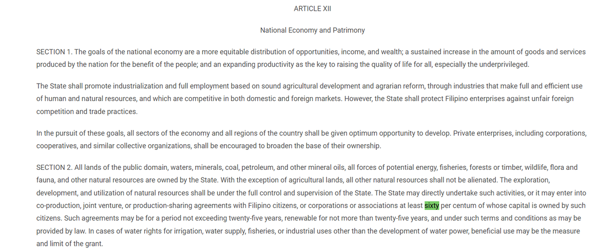 Callsign4thLeaf's tweet image. Why? 1987 Constitution brought popularity-based politics, lack of jobs (if you look at the data lately about the investments), and accountability.

There's a lot of things to look at including ARTICLE XII 's Section 2, and more issues to tackle including the 'Amboys'.#FedParlFDI