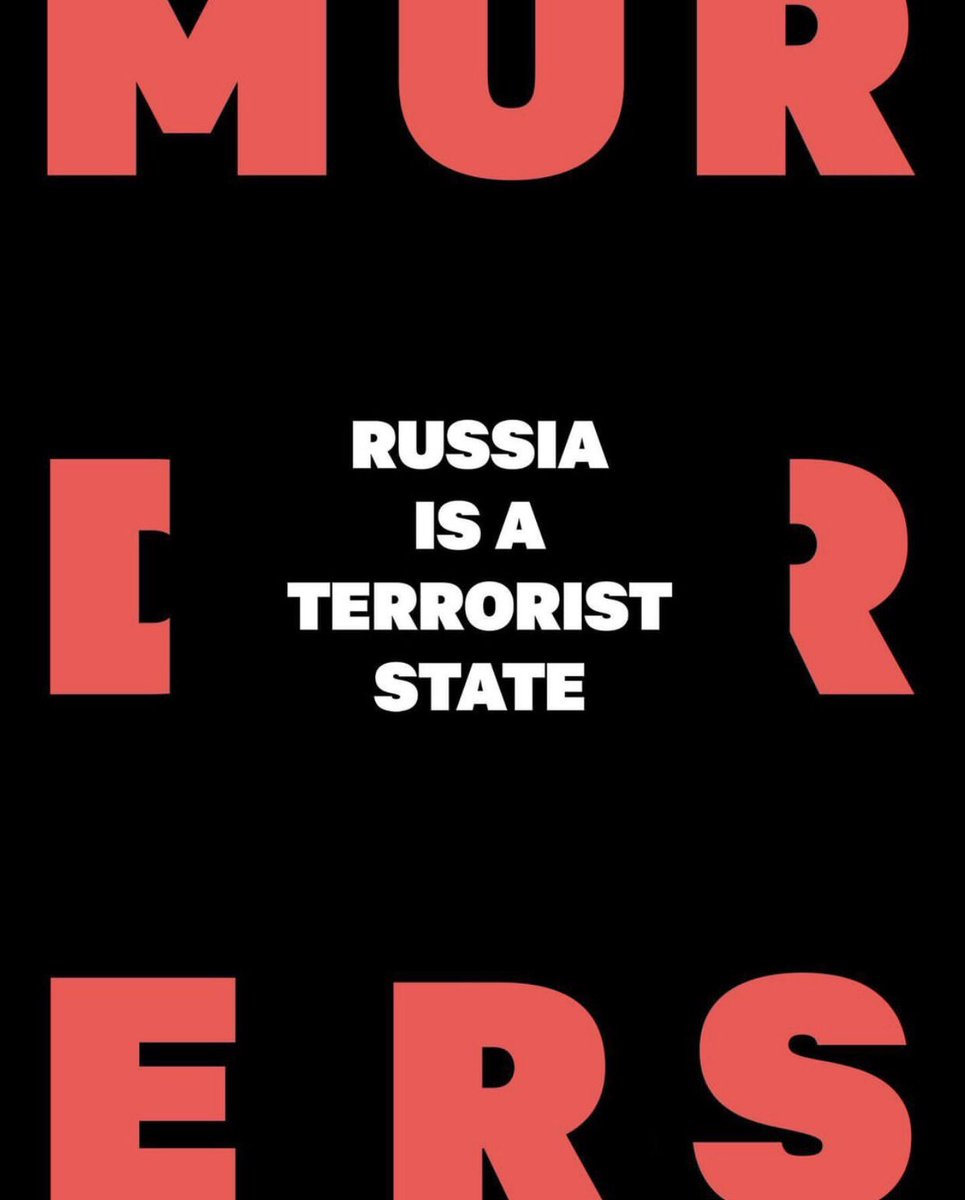 #RussiaIsATerroristState