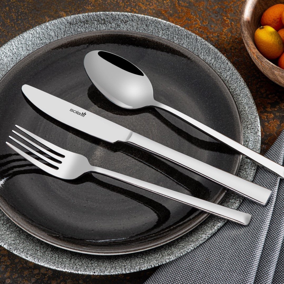 TableAffairs_Ug's tweet photo. Sola cutlery is not only timeless, its sleek design makes it comfortable in the hand ❤️.
Shop #SolaCutlery at our showroom at The Square, 3rd street, Industrial Area.
#tableaffairs #cutlery #finedining https://t.co/fbaxPG4STJ