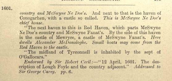 Drawn from the calendar of state papers, Ireland