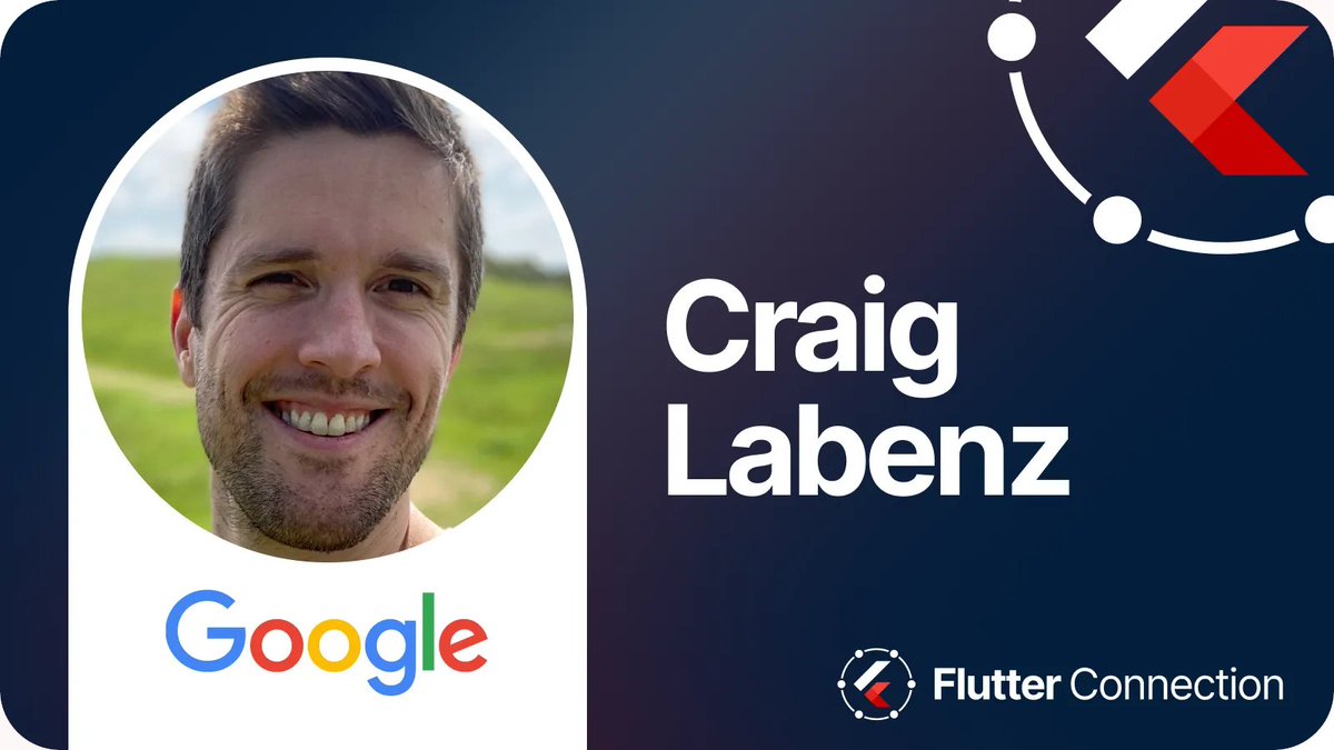 We're breaking the silence with the first of a series of announcement. And that's no ordinary one: <a href="/craig_labenz/">Craig Labenz 💙💛🥥🌴</a> from the <a href="/FlutterDev/">Flutter</a> team at <a href="/Google/">Google</a> is joining us in Paris! Can you believe it? Well, we still can't! 🤩

👉 flutterconnection.io
👉 flutterconnection.io/tickets
