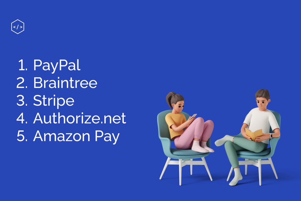 MageMastery2's tweet photo. Maximize your sales potential with these top 5 payment gateways for Magento! #Magento #payments #ecommerce https://t.co/Wxvr8YTgya
