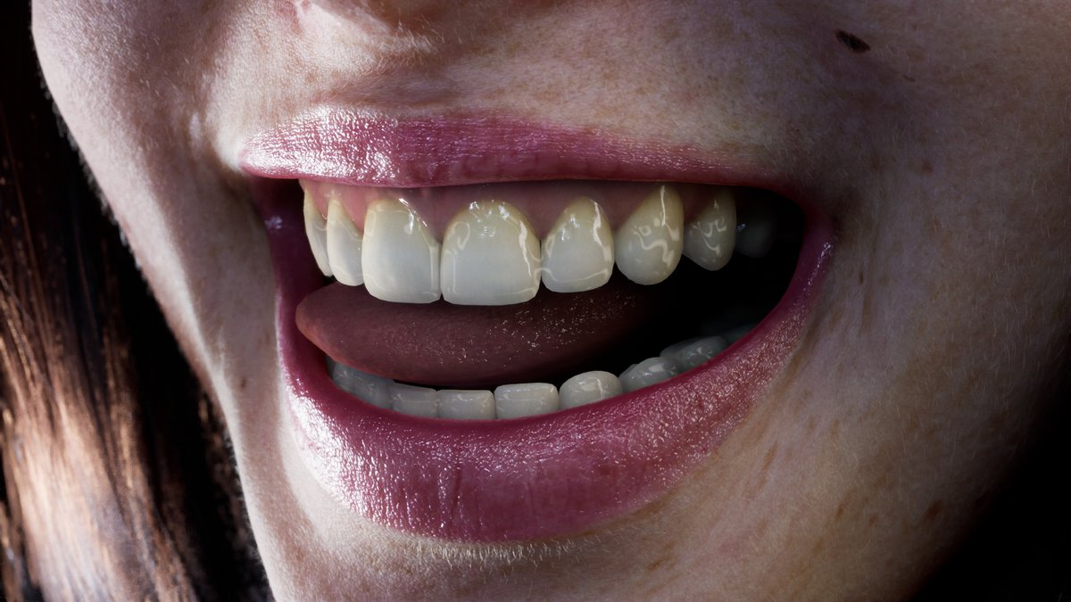 GentleWebAgency's tweet photo. Excited to share my latest #UnrealEngine test where I've been working hard on improving the realism of skin and teeth textures. 🎨 As a dedicated #UnrealArtist, I constantly experiment with new techniques to elevate my craft.🔍 #RealisticTextures #CGI #ComputerGraphics #metahuman https://t.co/zbjJh93Ywp