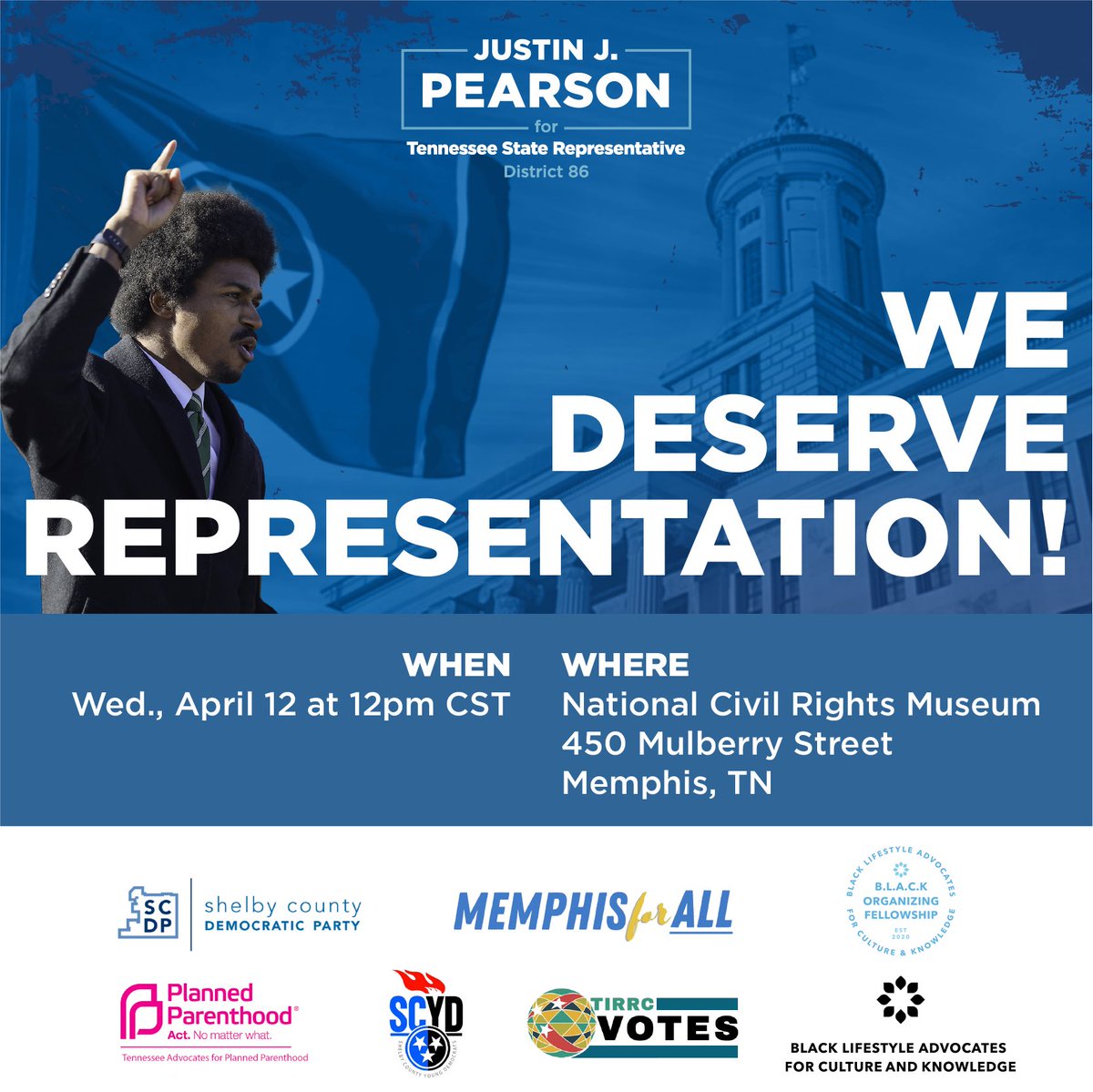 Justin J. Pearson tweet media