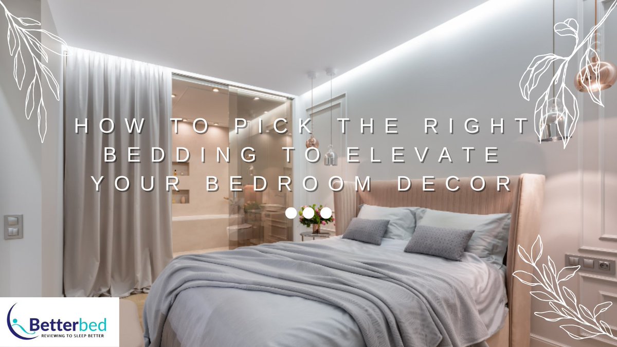 BETTERBED3's tweet image. Transform your bedroom into a cozy haven with the perfect bedding!
From colors to fabrics, here's how to choose the right bedding to elevate your decor and create the ultimate sanctuary.
bit.ly/3o1BNOx 
#bedroomdecor #beddingtips #homedecor