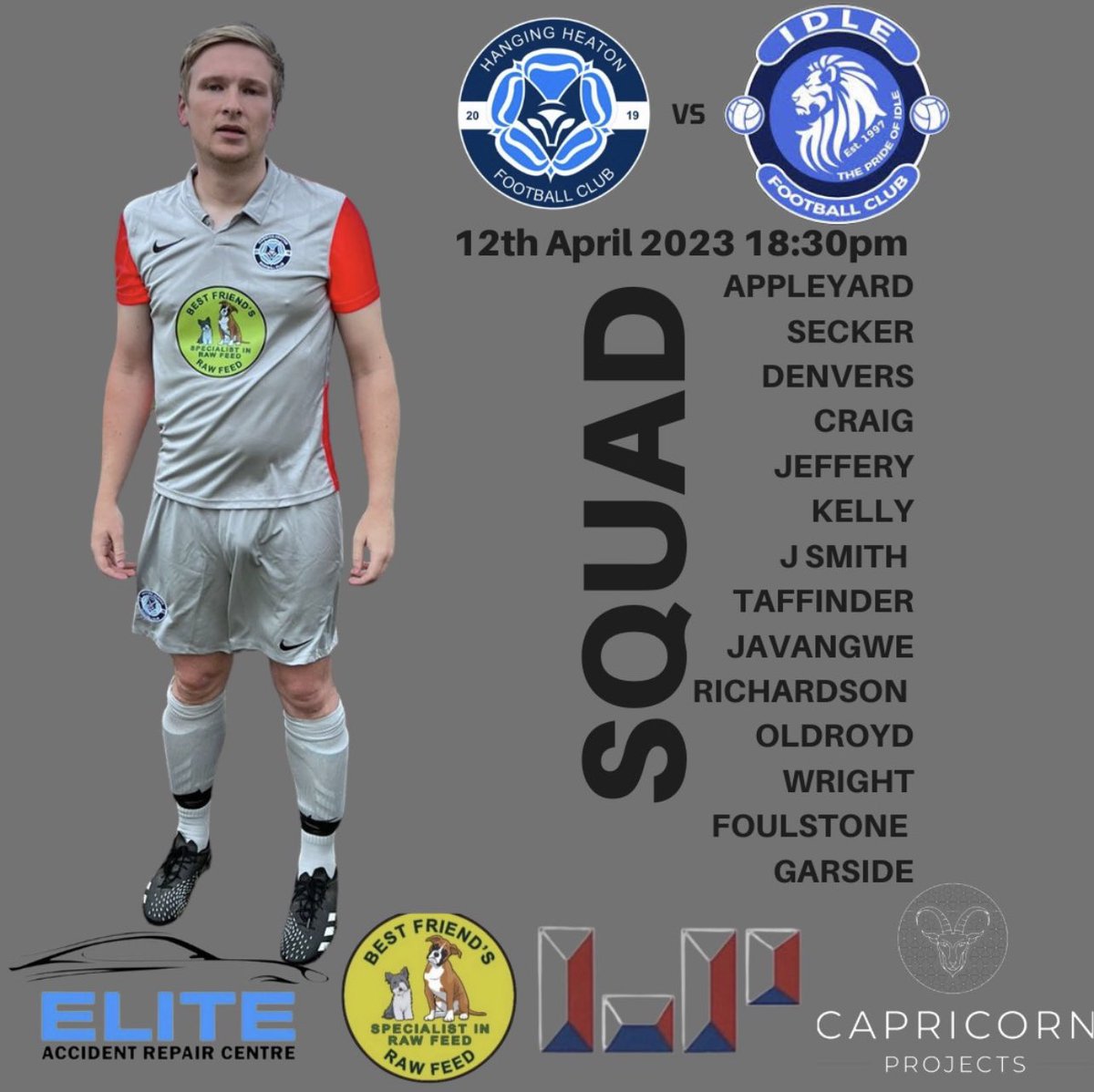 Game goes ahead. Nothing like the lads behind the scenes having to rush about to get a venue sorted. Well done boys!