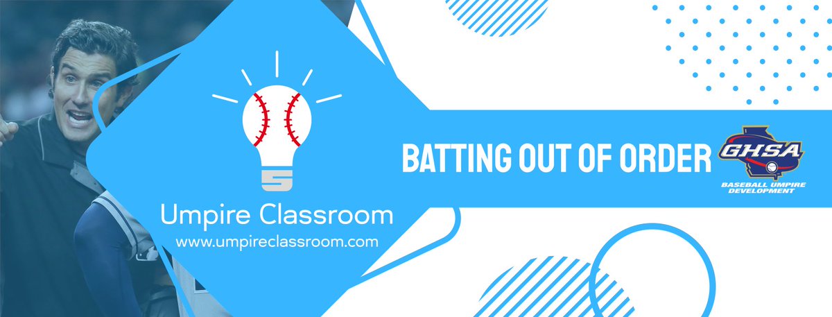 umpireclassroom's tweet photo. New Quiz! Batting Out of Order - https://t.co/vk6Asl547S https://t.co/qjzFqStU4c