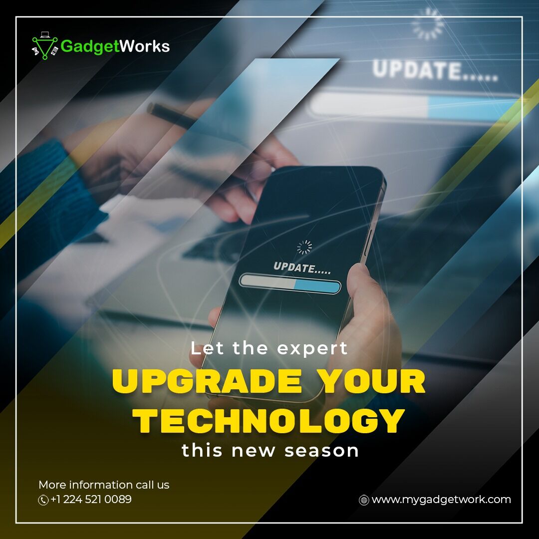 MyGadgetWorks's tweet photo. Life with old and slow technology can be really slow. In this fast-paced era, refresh your technology with the guidance of GadgetWorks.

Visit Our Store or Call us at 📞: +12245210089.

#technology #repairsolution #gadgets #smartphone #laptoprepairsolution https://t.co/dFFYoeLEPq