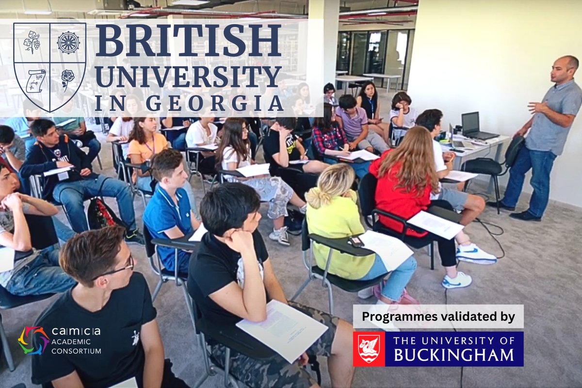 CamcaAcademy's tweet photo. We are delighted to welcome The British University in Georgia to the CAMCA Academic Consortium. Together, we will continue to advance educational excellence and foster collaboration among institutions! https://t.co/xTpLjJeFvJ