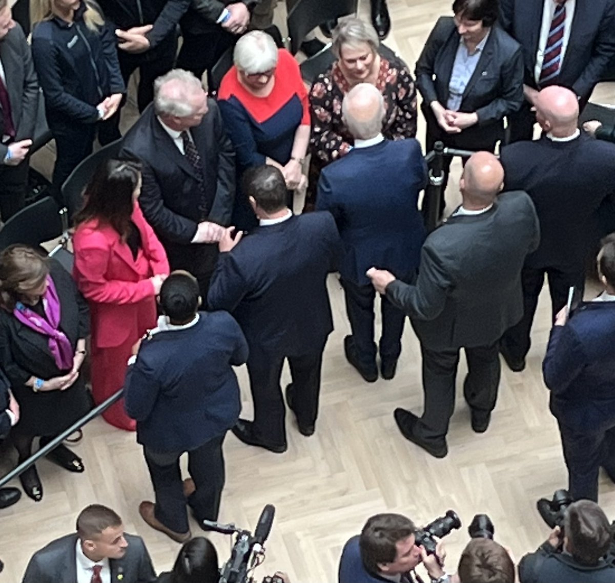 ‘Let’s celebrate 25 years by making this peace the birthright of every child to come’ Joe Biden