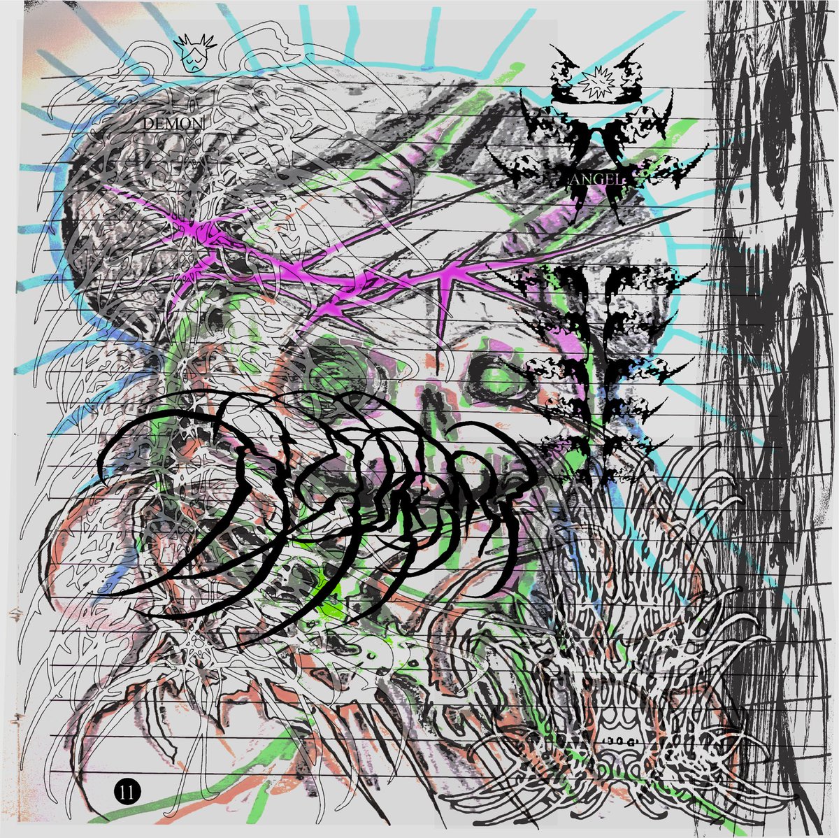 Bogcore 11 feb 2023 #deathcore #doodle #metallogo #markers