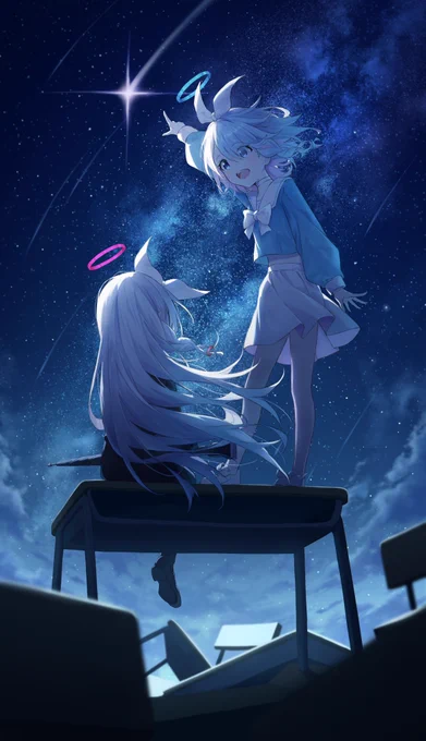 見えますか?プラナちゃん?#ブルアカ 