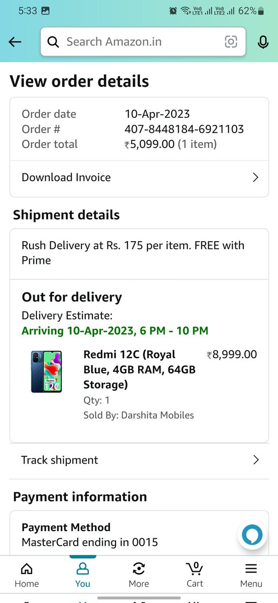 Ankitvrm355's tweet photo. My @amazon order was supposed to be delivered same day but the delivery agent refused!
Next day again an agent came but forgot to bring the order!
The next day again an agent came, he said that I don't know how to give exchange order.
@amazonIN
@AmazonHelp @jagograhakjago https://t.co/7pbQxWMqxr