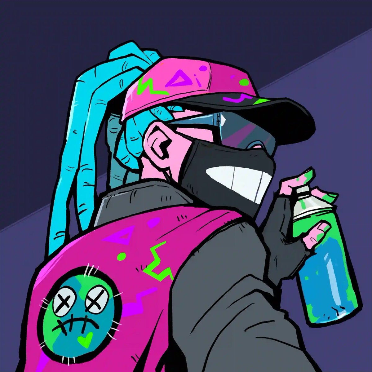 GM! Should we get Deadpaint - the secretive artist behind the OG collection and Moebius Pioneers - on Twitter?