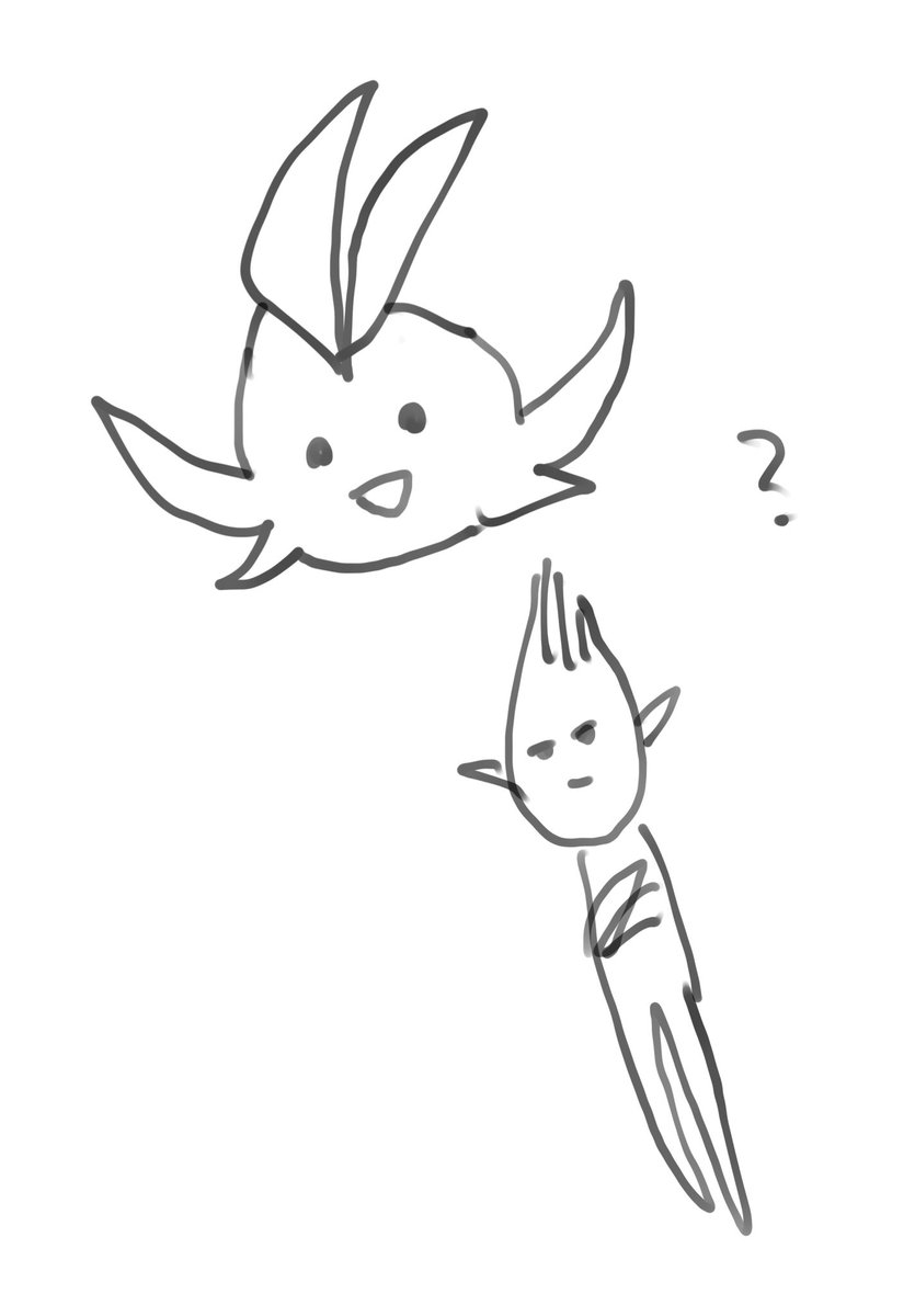 これは気晴らしに描いてたぜあるのらくがき 