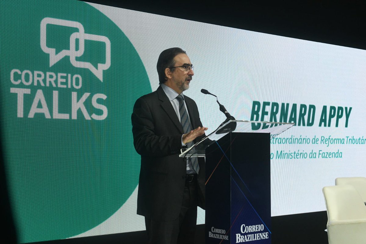 correio's tweet photo. "A complexidade do sistema gera litígio e insegurança jurídica", diz Bernard Appy sobre o modelo de tributação do país
#CBTalks #reformatributária https://t.co/VISLm8LCCq