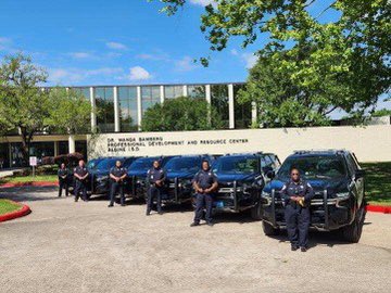 paulscordova's tweet photo. I’m excited and very grateful that our @AldinePolice fleet is being upgraded! Thanks to our @AldineISD Finance &amp; Operations teams for making this happen! #AldineConnected https://t.co/GI3Mh1AJJH
