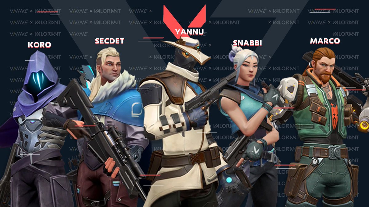 Eine neue Ära beginnt! 

Vinine goes Valorant. Wir freuen uns euch mitteilen zu können, dass wir stolz darauf sind euch endlich unser Lineup für die Division 2 der <a href="/projectvgg/">PROJECT V</a> vorstellen zu können 🔥

Wir hoffen auf eine tolle Zusammenarbei!

#forzavinine