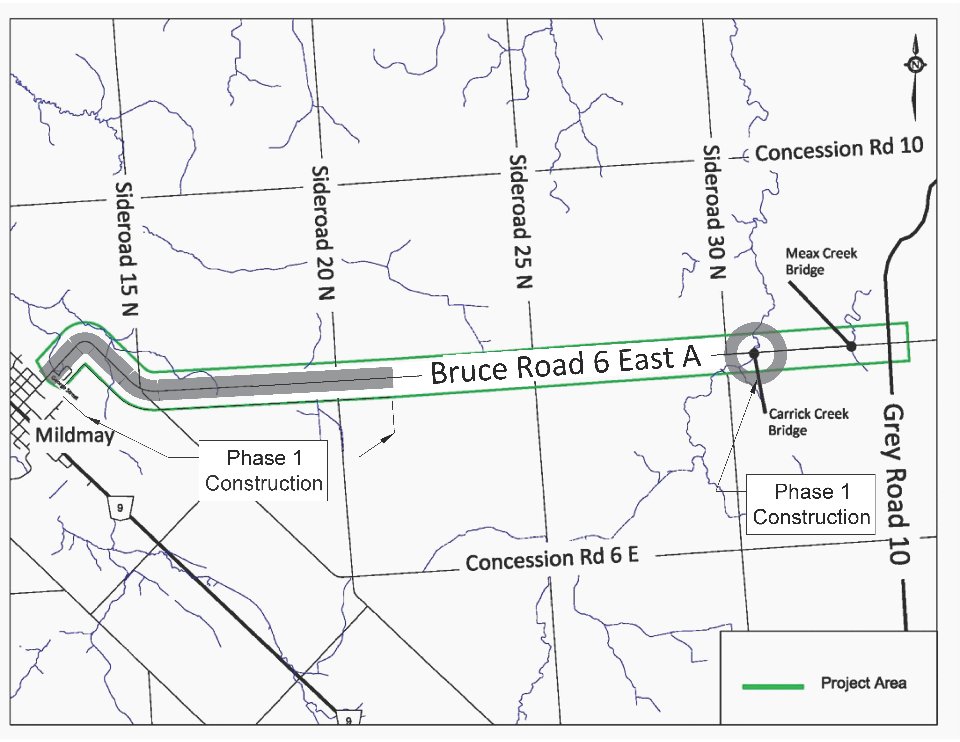 Bruce County on Twitter "NOTICE PreConstruction Information Session