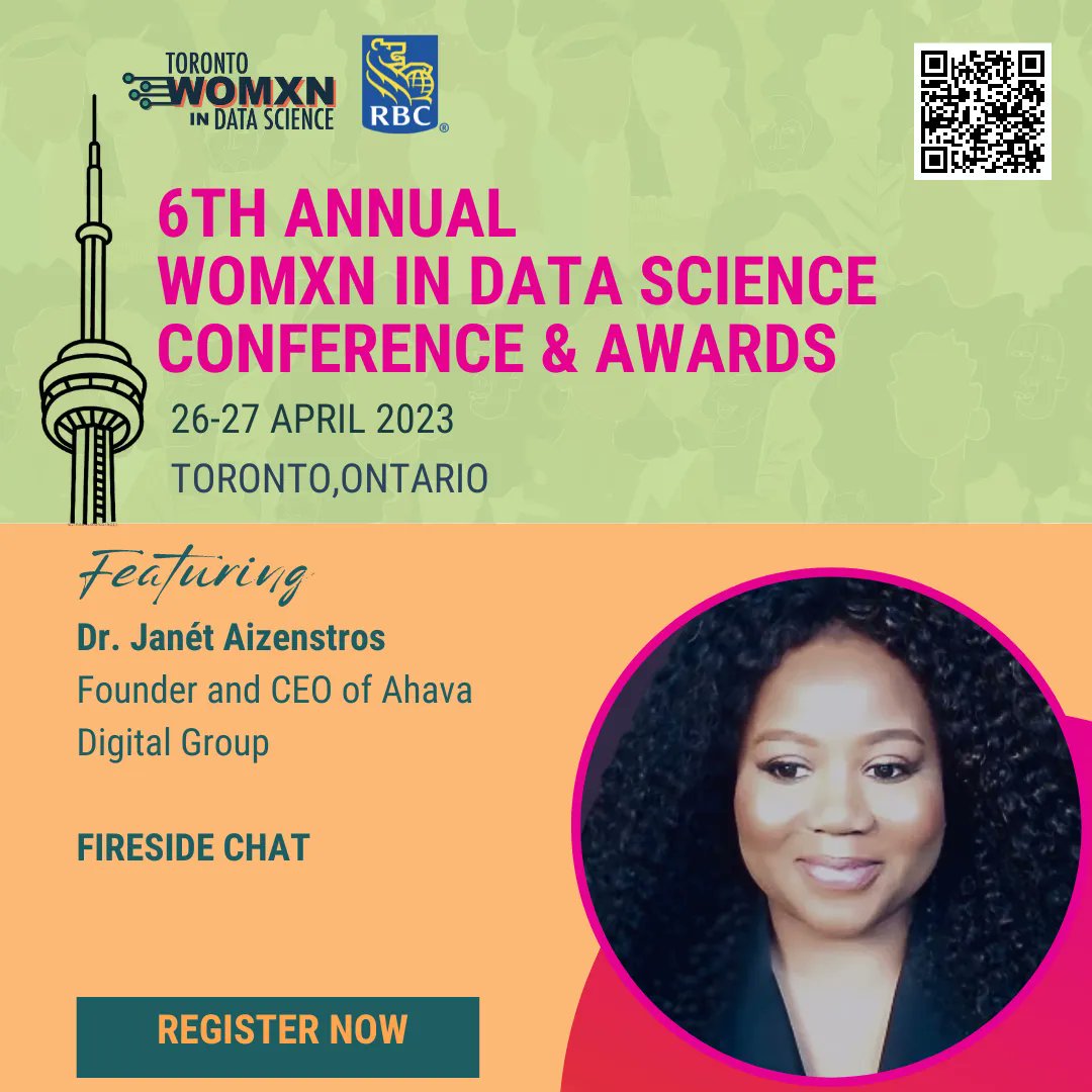 Will you be joining us for an exclusive fireside chat with Dr. Janét Aizenstros, the Founder and CEO of Ahava Digital Group?

Few tickets left!: buff.ly/3JANiVy